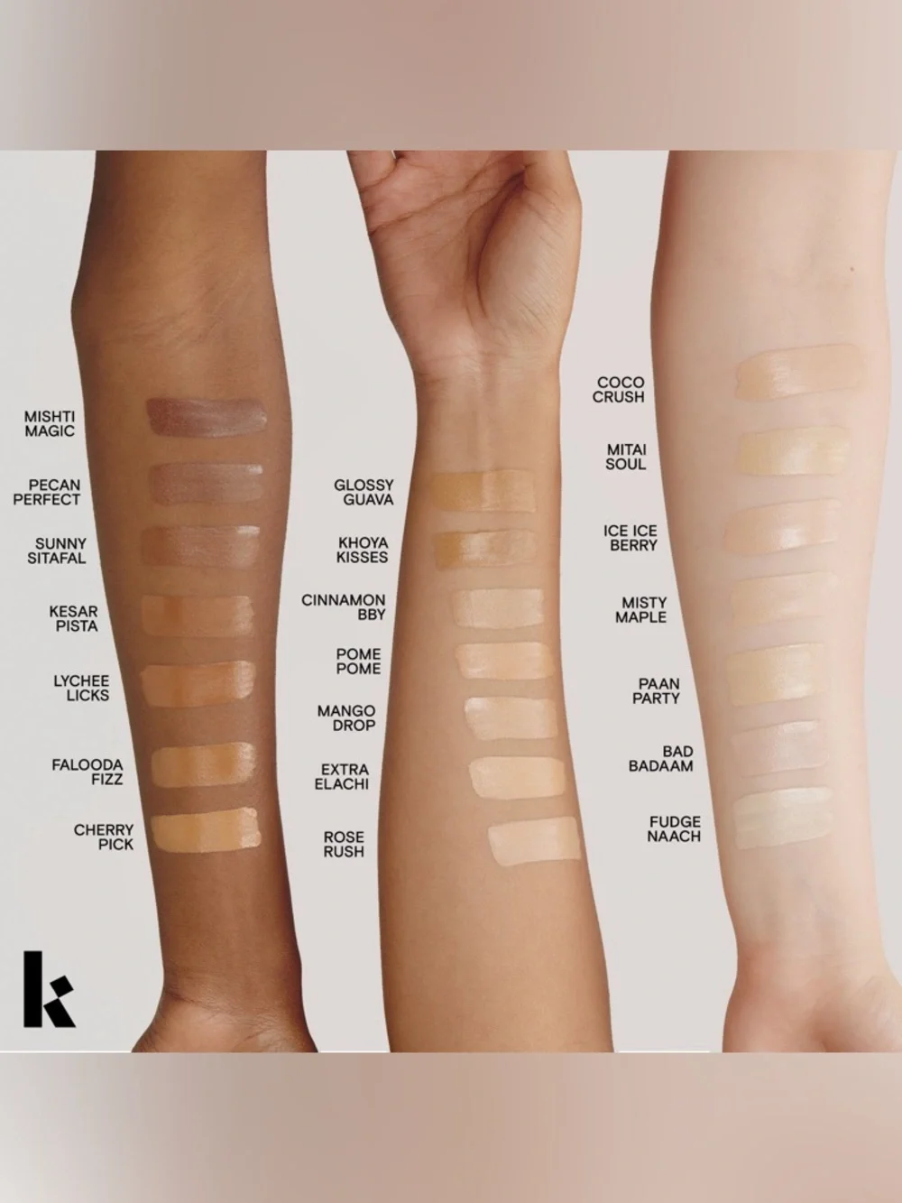 Kulfi Concealer (Rose Rush) Main Match Crease-Proof Long-Wear Hydrating